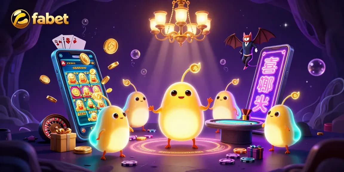 Experience the enchantment of fabet's cave casino with glowing glowworms and captivating games.