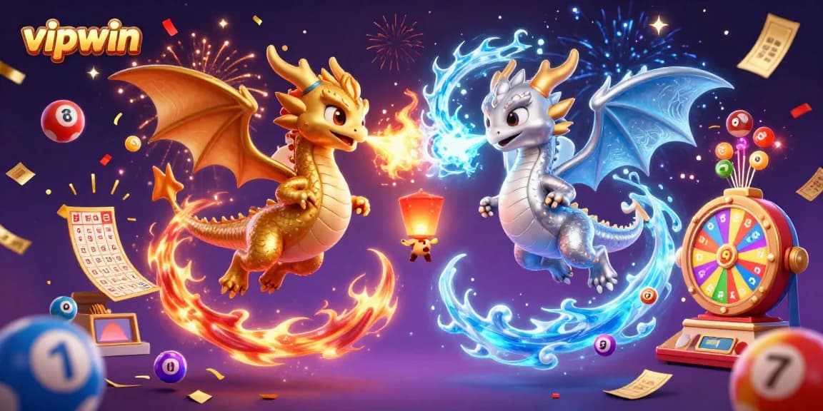 Experience thrilling winnings at vipwin with vibrant gameplay, colorful lottery balls, and dynamic casino elements.