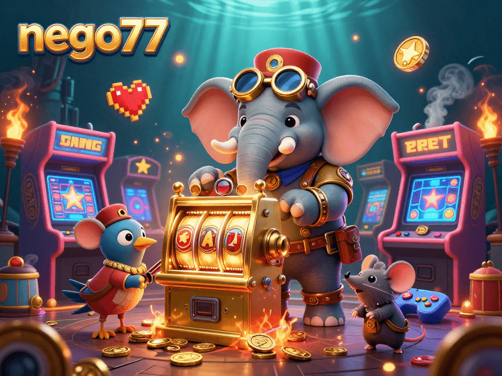 Engage with the exciting world of nego77 by winning on vibrant slot machines wrapped in steampunk charm.