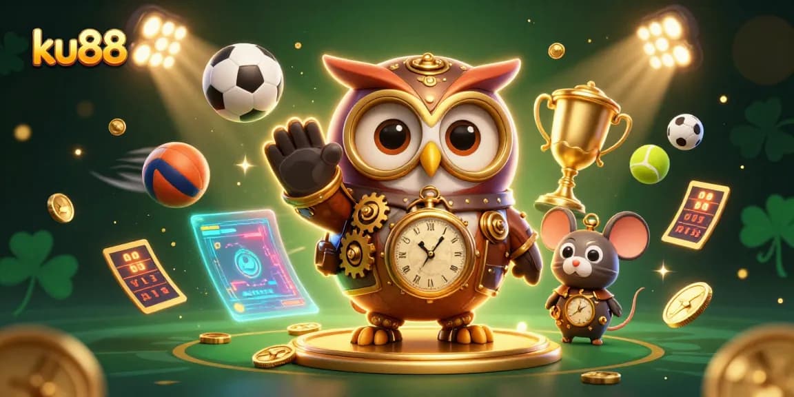 Experience the excitement of ku88 with thrilling sports betting action in a vibrant casino scene.