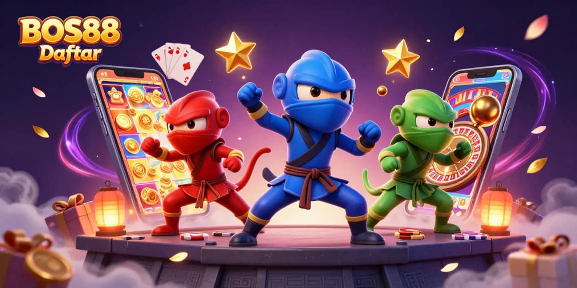 BOS88 Daftar menyajikan pengalaman perjudian yang santai dengan permainan slot dan aksi taruhan seru.