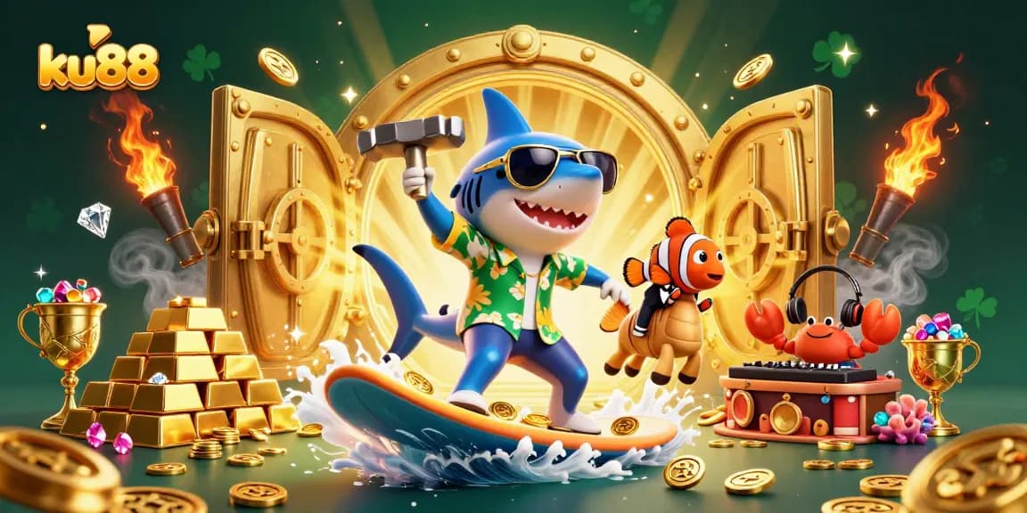 Experience high stakes and excitement with ku88's thrilling casino adventure through sparkling treasures.