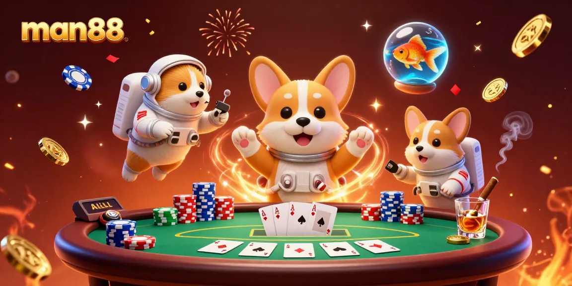 Experience thrilling gameplay with man88 in this lively digital casino scene.