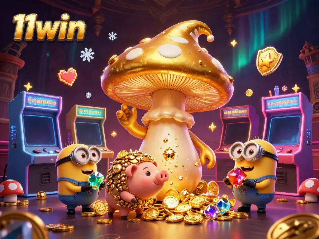 Experience thrilling 11win casino magic with colorful 3D characters and games. Join the adventure!