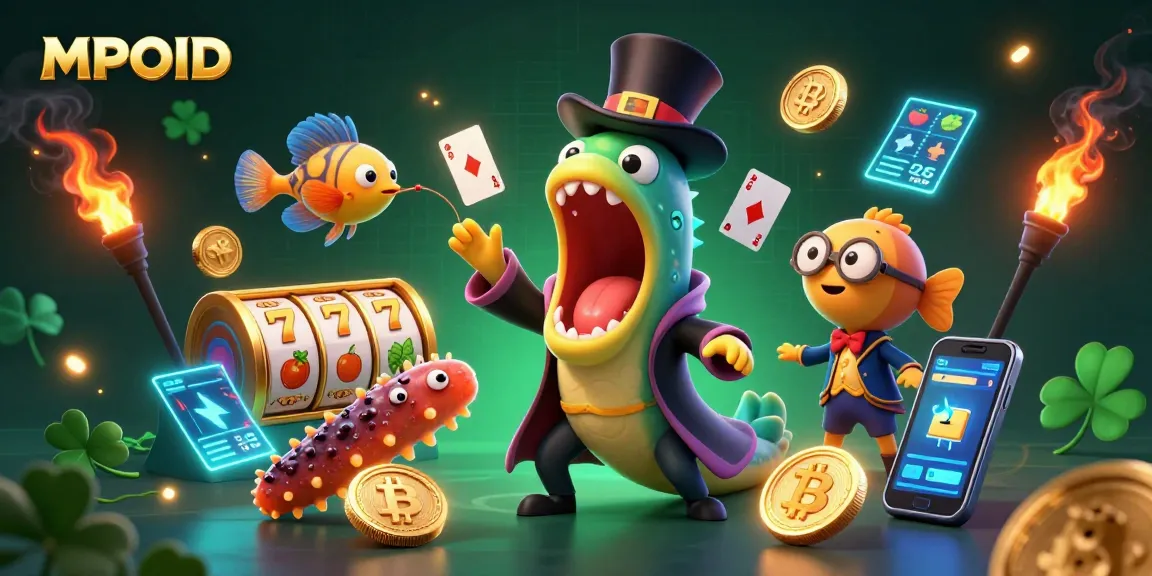 MPOID offers exciting online gaming with vibrant slot elements and dynamic cryptocurrency features.