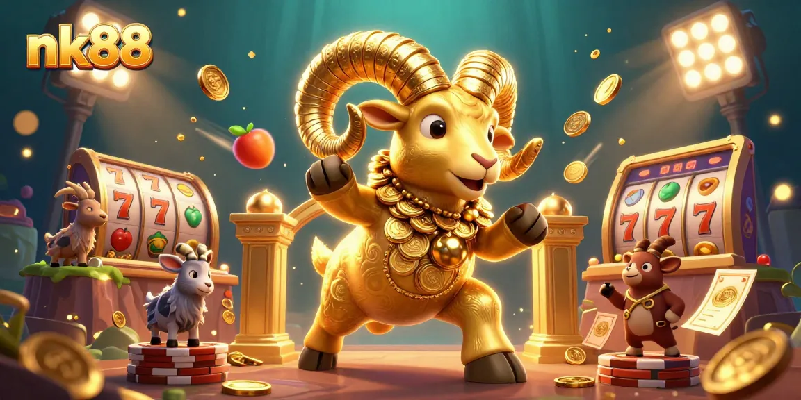 Experience thrilling gaming action with nk88's vibrant 3D casino scene filled with excitement and immersive gameplay.
