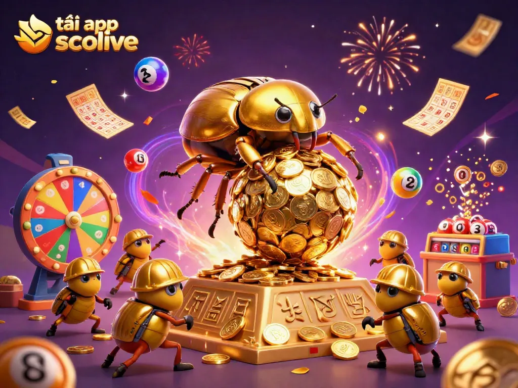 Experience thrilling gameplay with tải app socolive, as golden coins and colorful lottery balls come to life.