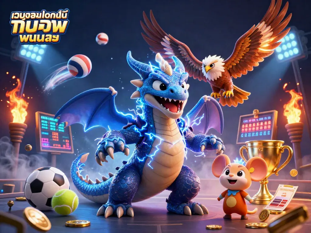 ร่วมสนุกกับ เว็บบอลออนไลน์ แทงบอล พนันบอล ด้วยภาพการ์ตูน 3D สุดตระการตา