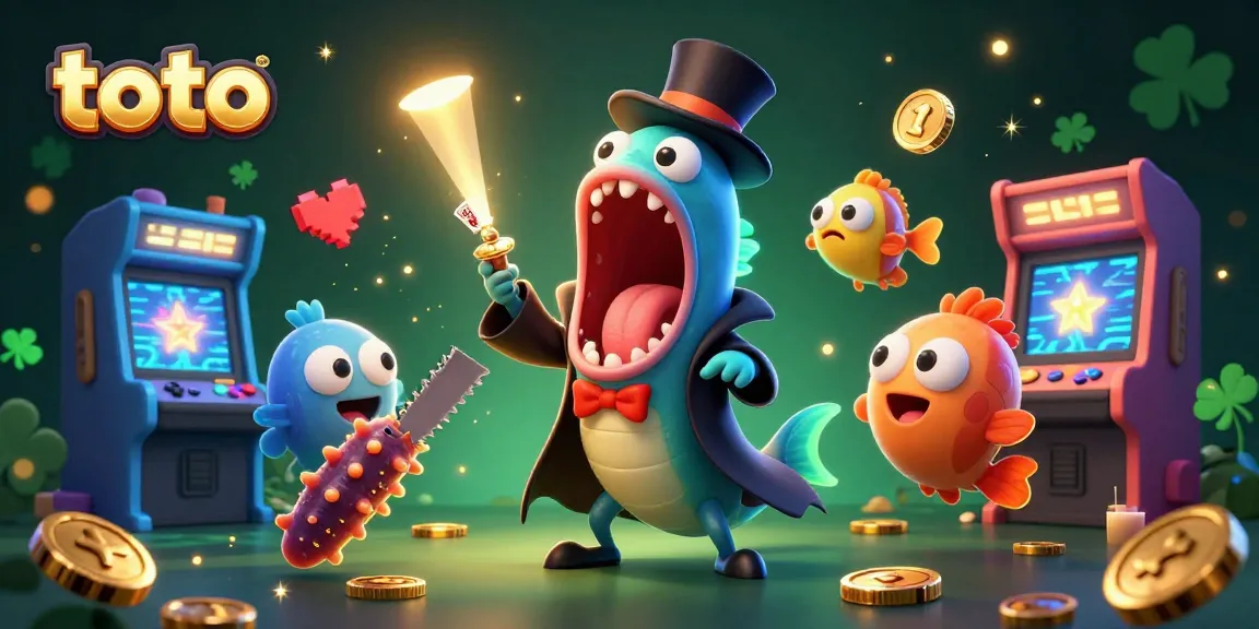 Engage in thrilling toto casino games with a vibrant deep-sea scene featuring a magical eel and playful sea creatures.