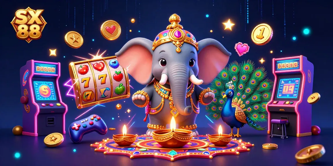SX 88 captures the excitement of winning slots with vibrant characters and dynamic casino-themed elements.