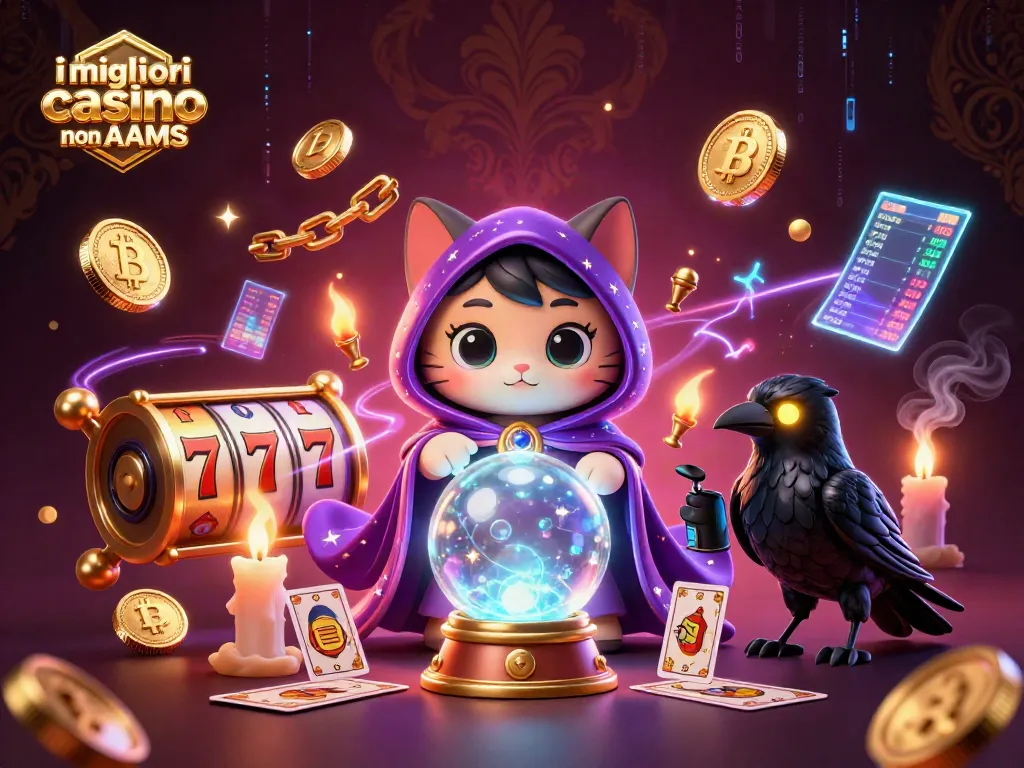 Giocando ai migliori casino non AAMS con simboli fortunati e grafica vivace.