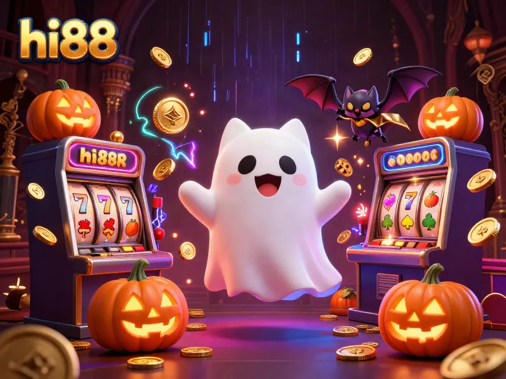 Experience the thrills of hi88 while spinning slot reels with ghostly charm and jackpot excitement.