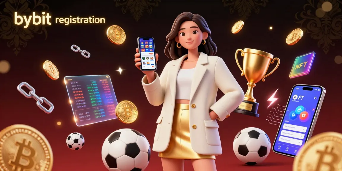 Experience seamless bybit registration with a vibrant smartphone security showcase in crypto trading.