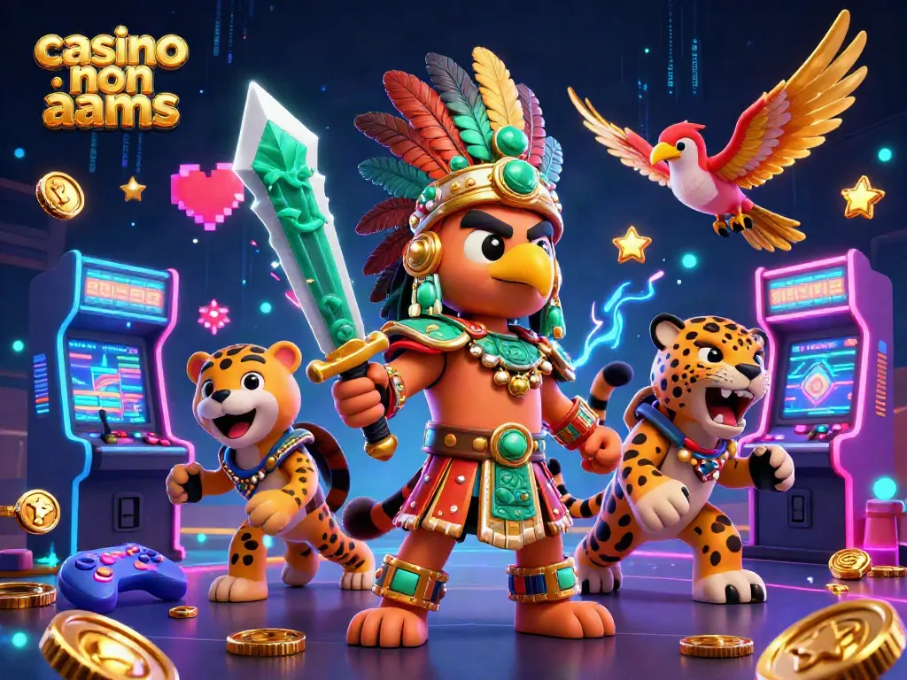 Gioca nei migliori casino non AAMS con divertenti giochi arcade e guerrieri aztechi.