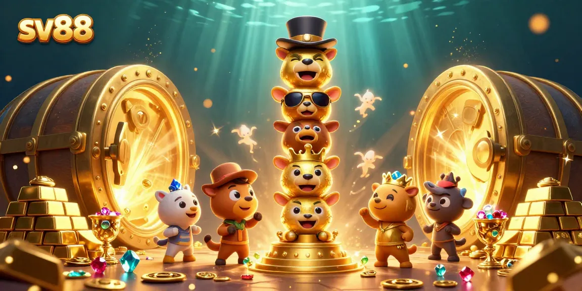 Experience the thrill of sv88 with dazzling treasures and a dynamic casino scene.