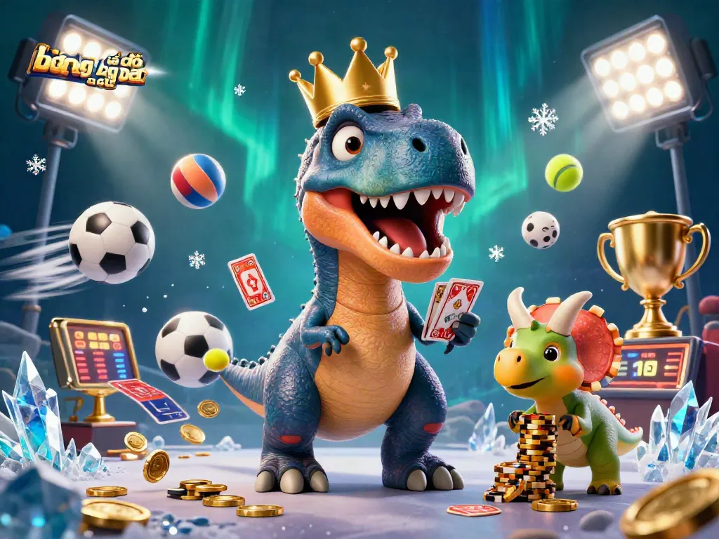 Trang cá độ bóng đá châu Âu mang đến những hình ảnh thắng cược đầy cảm hứng cùng T-Rex và đồng đội