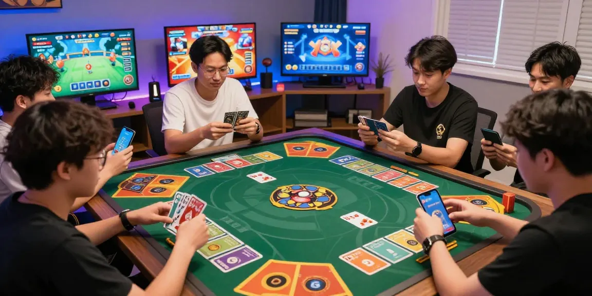 Players enjoying yo88 online gaming experience, featuring vibrant card games and immersive graphics.