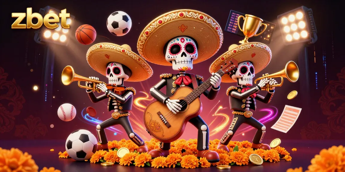 Engage with zbet's vibrant and dynamic betting atmosphere featuring a mariachi band.